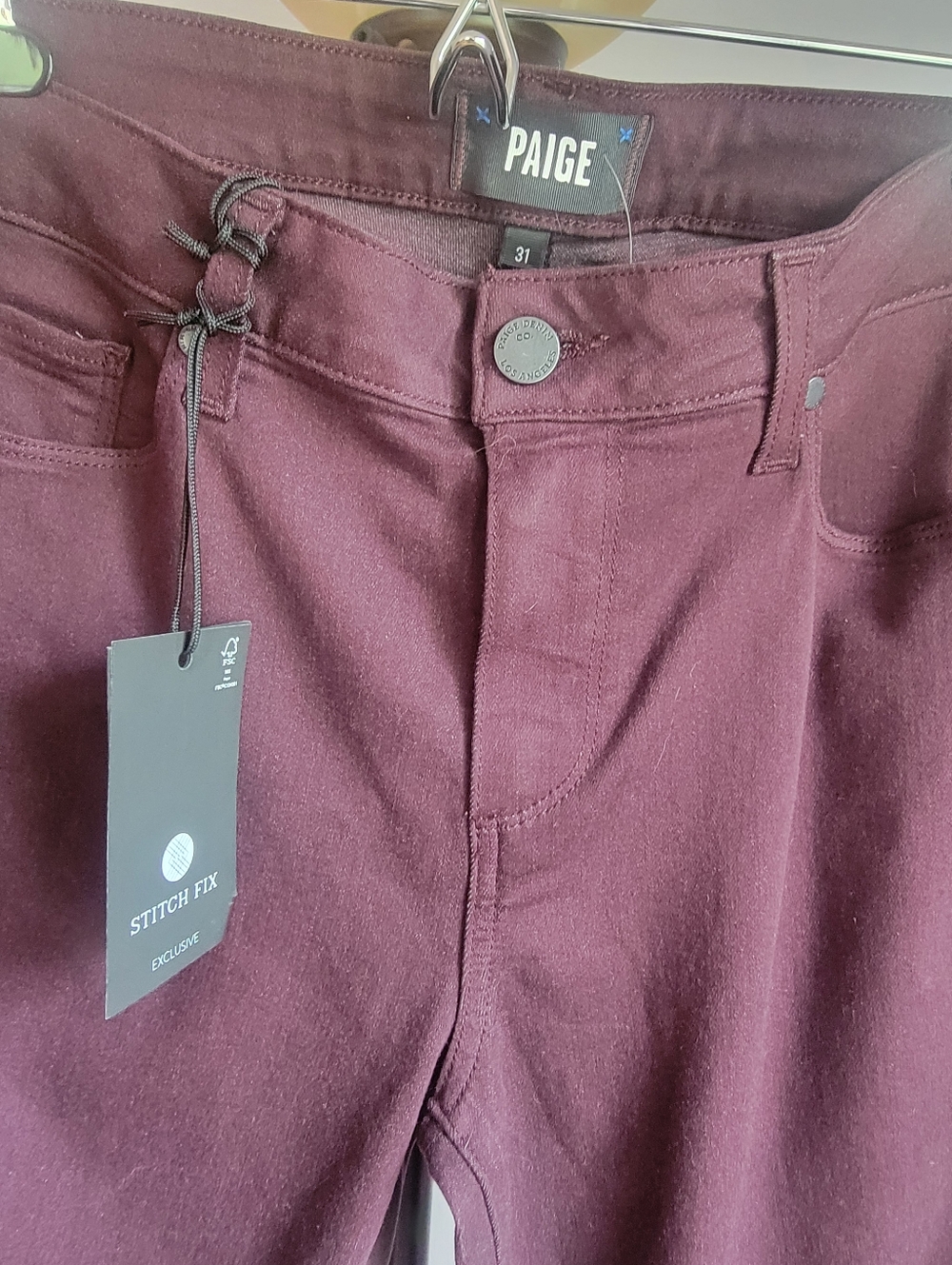 Paige Verdugo Ankle Mid Rise Ultra Skinny Jeans Size 12P - Picture 2 of 4